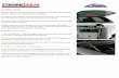 Installation Guide - RockAuto · 2017-04-12 · Installation Guide Always replace both lift supports to ensure top performance and to prevent twisting caused by uneven loading. Strongarm