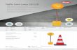 Traffic Cone Lamp 220 LED - nissen.brandbox3.de · Traffic Cone Lamp 220 LED • To be integrated in traffic cones 750 mm • Double warning effect due to traffic cone and active