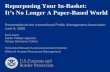 Repurposing Your In-Basketannex.ipacweb.org/library/conf/08/gast.pdf · Repurposing Your In-Basket: ... The Promotional Assessment System 1997–Immigration and Naturalization Service