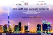 The Sixth UAE Epilepsy Congresscongress2020.elae.ae/doc/EP/EP2018-Flipbook.pdf · The Sixth UAE Epilepsy Congress October 26-27, 2018 Intercontinental Hotel, Dubai Festival City Dubai,
