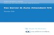Fax Server & Auto Attendant IVR · Administrator's Guide . AudioCodes One Voice for Microsoft ® Skype for Business . Fax Server & Auto Attendant IVR . Version 2.6x