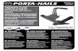 PNEUMATIC FLOOR STAPLER & NAILER AGRAFEUSE …Never use this Stapler & Nailer for applications other than those specified in this manual. ... authorized service center freight prepaid