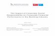 The Impact of Corporate Social Responsibility on Corporate ... · The Impact of Corporate Social Responsibility on Corporate Financial Performance in the Banking Industry Master Thesis