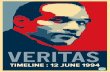 O.J. : VERITAS. Timeline 12 June 1994 · O.J. Simpson trial being broad - cast on multiple channels and the plethora of media that has produced about the crime fol-lowing Mr. Simpson’s