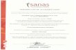  · 'sanas South African National Accreditation System CERTIFICATE OF ACCREDITATION In terms of section 22(2)(b) of the Accreditation for Conformity Assessment, Calibration and Good