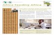 Africa Feeding Africa - African Development Bank · 2 — Africa Feeding Africa, 1st semester 2016 Africa Feeding Africa, 1st semester 2016 — 3 A roadmap to financial inclusion