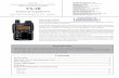 VERTEX STANDARD YAESU EUROPE B.V. VX-3R · 2010-09-23 · This manual provides the technical information necessary for servicing the VX-3R Ul-tra-Compact Dual-Band Transceiver. Servicing