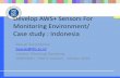 Develop Environmental Sensor Network Case study : Indonesia · Basuki Suhardiman basuki@Itb.ac.id Institut Teknologi Bandung APAN45th , DMCC Session , 28 Mar 2018. Outline •Background
