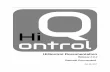 HiQontrol Documentation · HiQontrol Documentation, Release 0.0.2 PID 14: Lo Mid Q PID 15: Hi Mid Freq PID 16: Hi Mid Gain PID 17: Hi Mid Q PID 18: HF Freq PID 19: HF Gain PID 22: