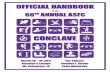 OFFICIAL HANDBOOK - Forestry Homeforestry.sfasu.edu/faculty/stovall/sylvans/... · OFFICIAL HANDBOOK OF THE 60TH ANNUAL ASFC March 16 – 18, 2017 Durango’s Canyon Mt. Enterprise,