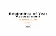 Beginning-of-Year Assessment · Core Knowledge Language Arts | Grade 4 Assessment Day 1 1 Lesson at a GLance time materiaLs Beginning-of-Year Assessment reading comprehension assessment
