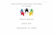 Community Thematic Unit Plan - Manchester University · The grade level that is the focus on this thematic unit plan is second grade. From the National Council for the Social Studies