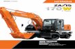 ZAXIS-3 series - Hitachi Construction Machinery · The ZAXIS-3 series meet customer demands for simplified maintenance. Regular maintenance is the key for keeping equipment in top