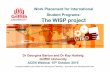 Work Placement for International Student …cdn1.acen.edu.au/.../2015/10/ACEN-WISP-webinar-151015.pdfWork Placement for International Student Programs: The WISP project Dr Georgina