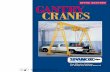 SPANCO Gantry Cranes Brochure - multi-industriel.com · fabrication shop applications using fixed or adjustable gantries for lifting parts and equipment into position. Track Mounted
