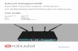 Dual SIM Industrial Cellular VPN Router For GPRS/EDGE/UMTS ... · Do not expose the router to extreme conditions such as high humidity / rain, high temperature, direct sunlight, caustic