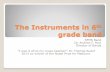 The Instruments in 6 grade band - Forsyth County …...The Instruments in 6th grade band SFMS Band Dr. Andrew F. Poor Director of Bands “I owe it all to my music teacher!” Dr.