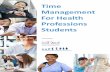 time management for health professions Management for Health Professions  ¢  Time Management
