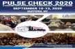 PULSE CHECK 2020 Booklet.pdf · Our conference Education team works hard to assemble amazing seminars and presentations by nationally-renowned speakers. Pulse Check remains one of