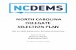 2020 NC Delegate Selection Plan · 3. Following the State Executive Committee’s adoption of this Delegate Selection Plan, the State Party shall submit the Plan for review and approval