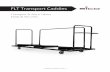 FLT Transport Caddies - SICO...long FLT portable tables. The 96” (244cm) rectangle folding leg portable table caddy is designed to accommodate 96” (244cm) long FLT portable tables.