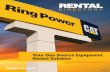 RENTAL - Ring Powercatrental.ringpower.com/media/1804803/rpc_rental...COMPACT WHEEL LOADERS WHEEL LOADERS BACKHOE LOADERS 906H2 68 HP 12,500 lbs. op. wt. 1.2 yd³ Bucket 908H2 68 HP