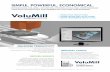 SIMPLE, POWERFUL, ECONOMICAL. - Siemens NX 12/NX 10/NX 9 ... · introducing volumill nx edition, proven ultra high-performance toolpath technology for siemens nx cam and cam express.