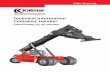 Technical Information Container Handler · 2 3 Capacity and dimensions Maximum lifting capacity in confined spaces. The chassis and lifting equipment have been newly developed to