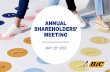 ANNUAL SHAREHOLDERS’ MEETING · ANNUAL SHAREHOLDERS’ MEETING - 16 MAY 2018 STATIONERY IN 2017 * On a comparative basis / Before IFRS 15 restatement EUROPE •Good back-to school