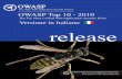 Versione in Italiano - Clusit · OWASP Top 10 –2007 (Precedente) OWASP Top 10 –2010 (Nuova) A2 –Injection Flaws A1 –Injection A1 –Cross Site Scripting (XSS) A2 –Cross-Site