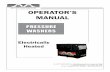 OPERATOR’S MANUAL - Mi-T-M7. PROTECT FROM FREEZING! When transporting your washer in temperatures below 32°F (0°C), WINTERIZE the pump, hoses and gun. WINTERIZING YOUR PRESSURE