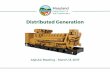 Distributed Generation - Maryland · Distributed Generation AQCAC Meeting – March 13, 2017 . Topics Covered • Overview of Emergency Engines • Existing Maryland Regulations •