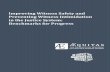 Æ Benchmarks for Progress Improving Witness Safety and ... · Resource, Preventing Witness Intimidation and Improving Witness Safety in the Criminal Justice System: Benchmarks for