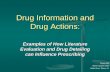 Drug Information and Drug Actions - University of Washingtoncourses.washington.edu/pharm483/Week9/Pharm48306slides.pdf · Drug Information and Drug Actions: Examples of How Literature