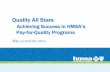 Quality All Stars - Hawaii Medical Service Association · PCP Team’s Checklist for Success Does PCP practice team (front office, nurses, medical assistants, billers) understand