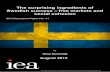The surprising ingredients of Swedish success – free ... Paper.pdf · The surprising ingredients of Swedish success – free markets and social cohesion IEA Discussion Paper No.