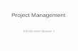 Project Managementstorage.googleapis.com/wzukusers/user-17743630/documents... · Forces Of Project Management •Forces driving Project Management: –1. exponential expansion of