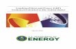 Combined Heat and Power (CHP) - US Department of Energy Technical Potential... · Combined heat and power (CHP) is an efficient and clean approach to generating electric power and
