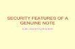 SECURITY FEATURES OF A GENUINE NOTEslbcmadhyapradesh.in/docs/Security Features of Genuine... · 2016-09-08 · new security features •modifications –paper specifications •grammage