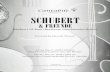 PRESENTS SCHUBERT · 2016-03-03 · Crucified also for us under Pontius Pilate, he suffered, and was buried. And on the third day he rose again, according to the Scriptures. He ascended