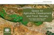 Space for Agriculture Development and Food Security...SPACE FOR AGRICULTURE DEVELOPMENT AND FOOD SECURITY CONTENTS page 5 Agricultural research and development The space industry has
