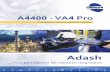 4400 - VA 4 Pro - INTEKMA brochure...The A4400 - VA4 Pro is a unique instrument for machinery vibration diagnostics. The A4400 - VA4 Pro includes modules for analysing, data collecting