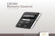 CR310 Remote Control - cochlear implant HELP...ii CR310 REMOTE CONTROL USER GUiE The Cochlear ™ CR310 Remote Control is a hand-held device for controlling the commonly used functions