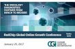 RedChip Global Online Growth Conference Nasdaq (CGIX) · 2017-01-30 · Customers include leading cancer research institutes (ICMR, CSIR) as well as major pharmaceutical and biotechnology