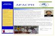 Newsletter October 2010 APACPH · APACPH Newsletter October 2010 Distance Learning Now Available For Members A participant using Elluminate Live! Capacity-Building for Global Health