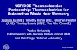 NSF/DOE Thermoelectrics Partnership: Thermoelectrics for ... · NSF/DOE Thermoelectrics Partnership: Thermoelectrics for Automotive Waste Heat Recovery Xianfan Xu (ME), Timothy Fisher