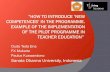 Sanata Dharma University, Indonesiatuningasia-southeast.org/wp-content/uploads/2018/11/P-3...Sanata Dharma University, Indonesia Outline The existing competences in Indonesian Higher