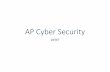 AP Cyber Security - CNR...Cyber-Physical Systems (CPS) Security contact: Luca Durante - IEIIT CPSs have functional and performance requirements (real-time scheduling and communications)