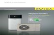 RXEN1403 HPSU monobloc compact 2018 04...ROTEX air-to-water heat pump Heating and cooling with air, sun and ROTEX The inexhaustible heat source on your doorstep The sun is our natural