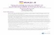 WASI-II Technical Report #2: Using the WASI-II with the WAIS-IV · 2020-01-28 · Using the WASI–II with the WAIS®–IV: Substituting WASI–II Subtest Scores When Deriving WAIS–IV